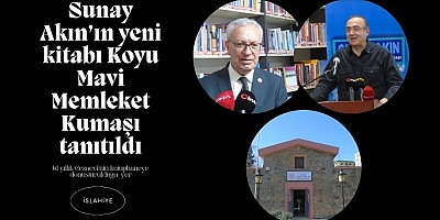 Sunay Akın’ın yeni kitabı Koyu Mavi Memleket Kumaşı tanıtıldı