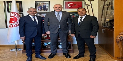 Atay, TBMM'de Gaziantepli oda başkanlarıyla bir araya geldi 
