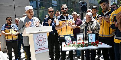 Acil Tıp Teknisyeni anne ve çocukları için tören düzenlendi