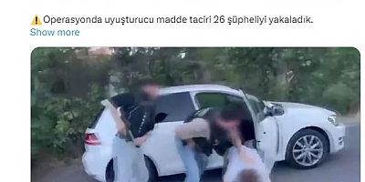 Türkiye’de 6 il ile Norveç'teki uyuşturucu operasyonlarında 26 şüpheli yakalandı 