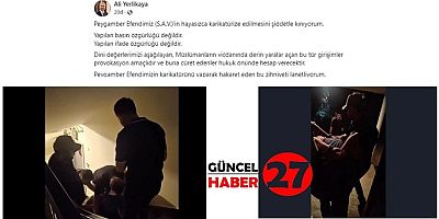 Yerlikaya: Karikatürü çizen D.P yakalandı!
