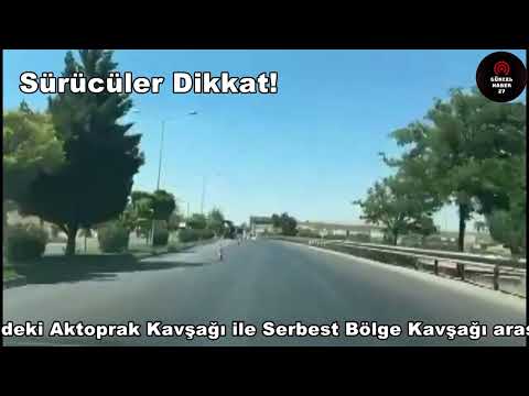 Aktoprak-Serbest Bölge Arası Trafiğe Kapanacak – Sürücüler Dikkat!