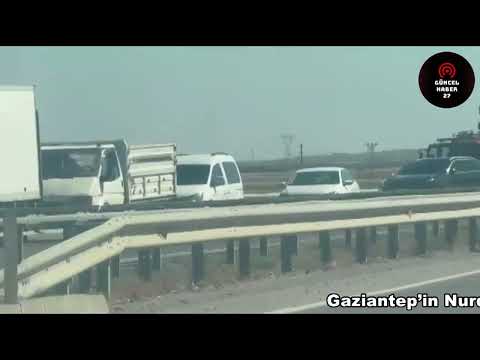 Gaziantep’te Tırla çarpışan traktördeki 2 kişi yaralandı