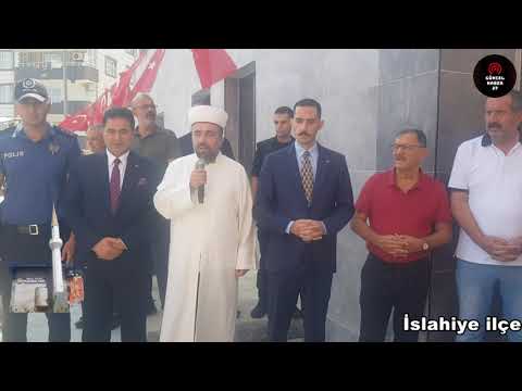 İslahiye’de Hacı Yusuf Türkmen Camisi ibadete açıldı
