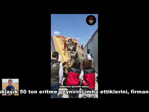 Bakan Yumaklı: Yaklaşık 50 ton eritme peynirini imha ettik!