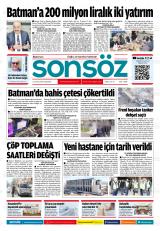 BATMAN SONSÖZ