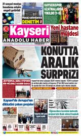 KAYSERİ ANADOLU HABER
