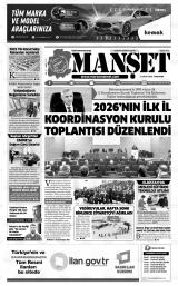 KAHRAMANMARAŞ MANŞET