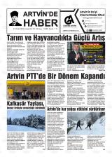 ARTVİN'DE HABER