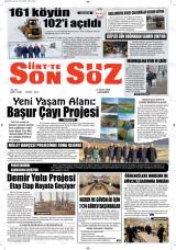 SİİRT’TE SON SÖZ