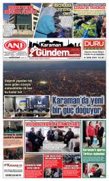 KARAMAN GÜNDEM