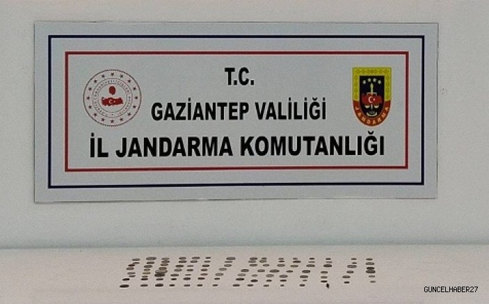 Gaziantep jandarmadan tarihi eser operasyonu