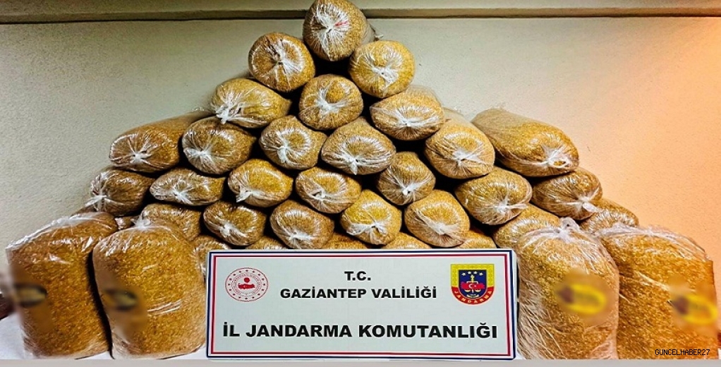 Gaziantep’te Jandarmadan Kaçakçılara 4.2 Milyon TL’lik Darbe!