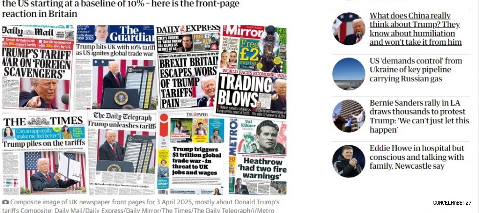 Donald Trump’ın gümrük vergisi!