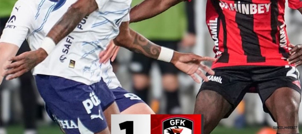 Gaziantep FK – Fenerbahçe: 1-3