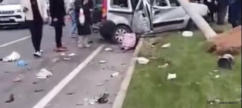 Gaziantep İpek Yolu’nda Feci Kaza: 6 Yaralı