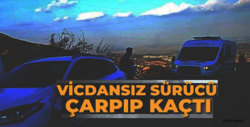 Gaziantep’te aracın çarpıp kaçtığı fabrika işçisi öldü