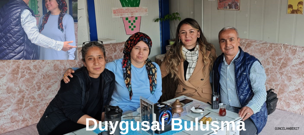 GAZİANTEP’te depremzedenin kurtarıcısıyla duygusal anlar