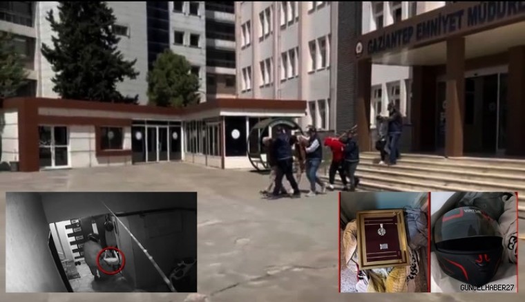 Gaziantep’te, görme engelli kadının evi soyan 3 şüpheli tutuklandı