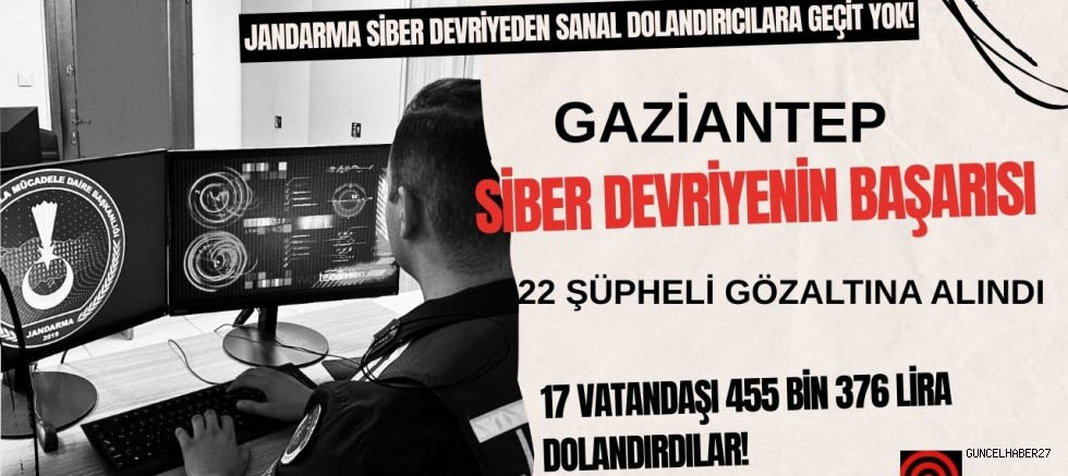Jandarma siber devriyeden sanal dolandırıcılara geçit yok!