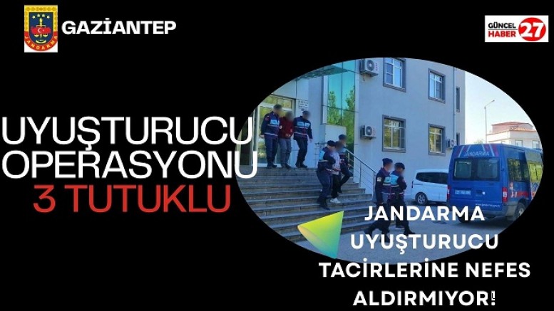 Jandarma uyuşturucu tacirlerine nefes aldırmıyor!