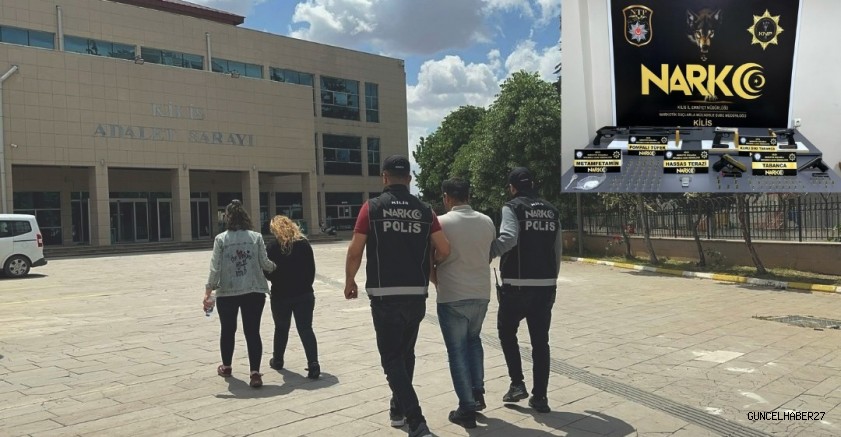 Kilis’te uyuşturucu operasyonu