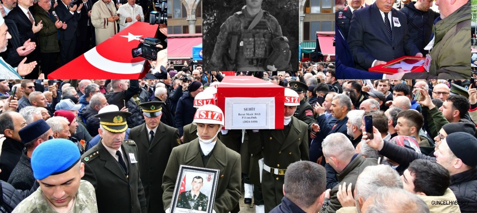 Pençe- Kilit şehidi Day, son yolculuğuna uğurlandı