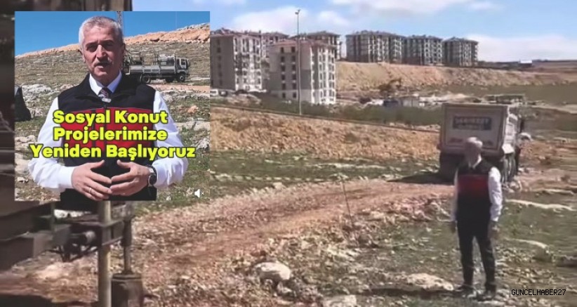 Tahmazoğlu:  “Dar gelirli 3 bin aile ev sahibi olacak”