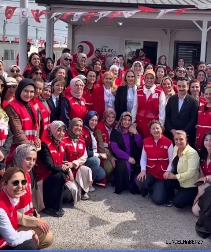 Türk Kızılayı, Nurdağı’nda Depremzedeler İçin 100. Yıl Kütüphanesi Açtı