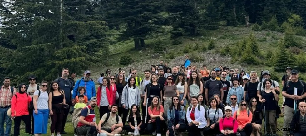 105 Dağcı Amanoslarda doğa yürüyüşü yaptı