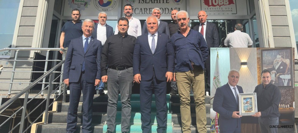 ALTSO heyeti İslahiye Ticaret Odası’nı ziyaret etti