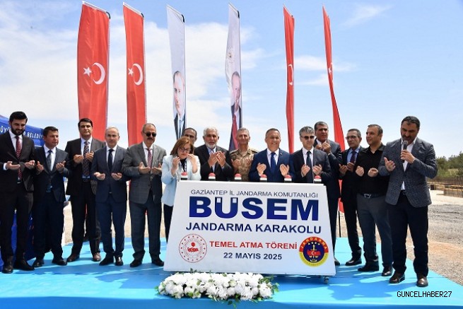 BÜSEM Jandarma Karakol Komutanlığı binasının temeli atıldı