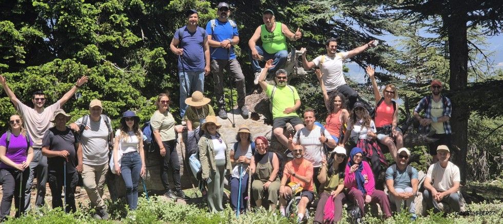 Dağcılar,  Amanoslarda  doğa yürüyüşü yaptılar