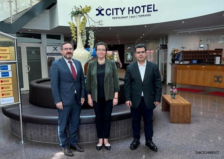 Frankfurt Başkonsolosluğundan İş İnsanı Kıymet’e ziyaret