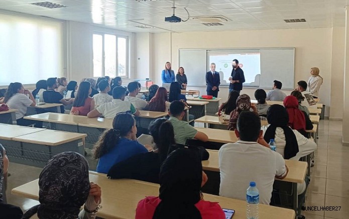 GAÜN İslahiye İİBF’de “bankacılıkta kariyer” konferansı