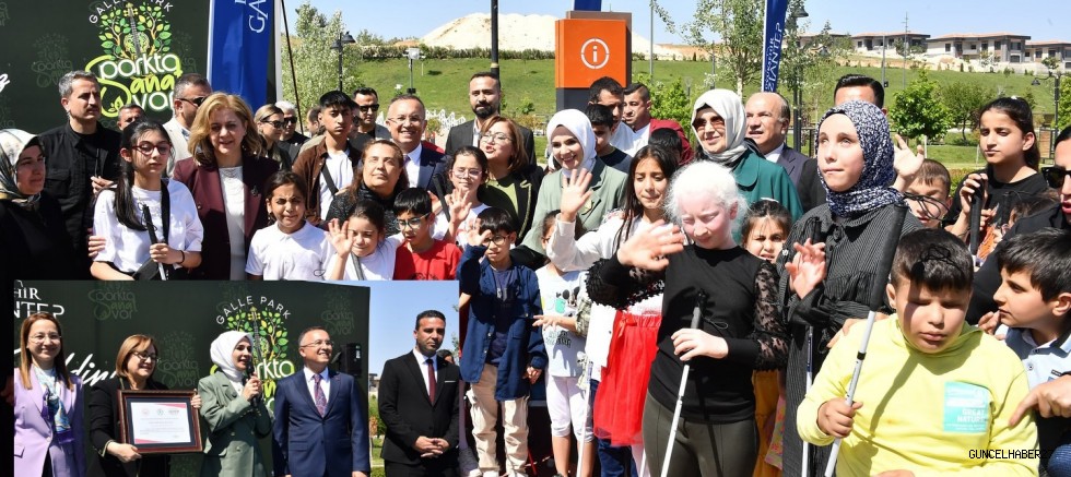Gaziantep’te Galle Park’a Aile Dostu Park Unvanı