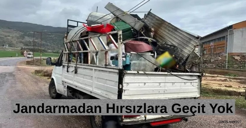 Gaziantep’te hırsızlıktan 5 şüpheli tutuklandı