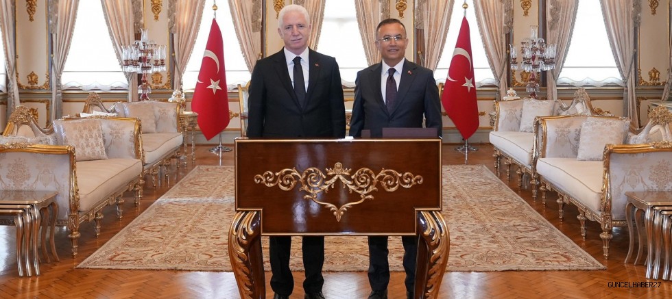Gaziantep Valisi Çeber’den İstanbul Valisi Gül’e ziyaret