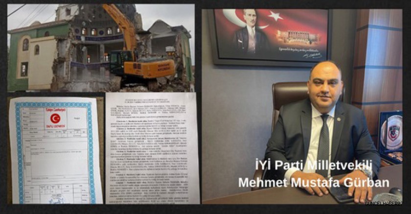Milletvekili Gürban,200 bin TL’ye satılık camii!!