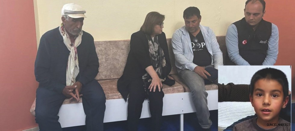 Şahin, Kaybolan Onur’un ailesini ziyaret etti