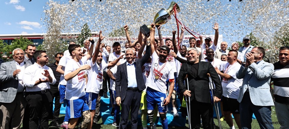 Şahinbey Ampute  Futbol Takımı Şampiyon