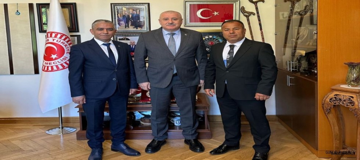 Atay, TBMM’de Gaziantepli oda başkanlarıyla bir araya geldi