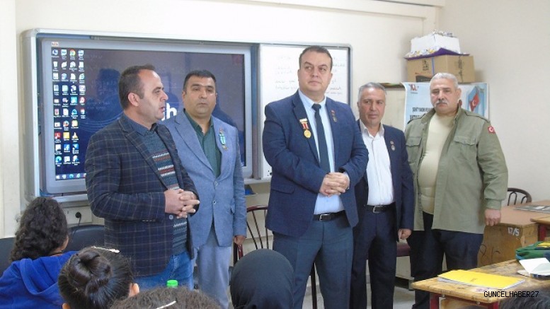 “Vatan ve Kahramanlık Buluşmaları” projesi ile öğrencilerle gaziler bir araya geldi