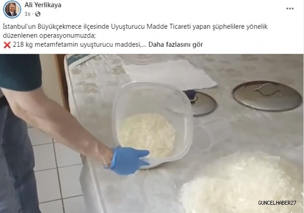 Uyuşturucu Operasyonu: 218 Kilo Metamfetamin Ele Geçirildi