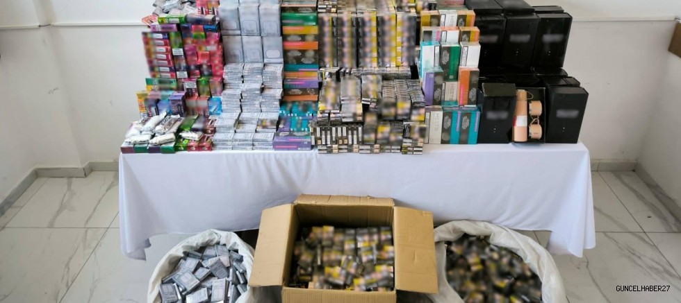 Gaziantep’te jandarma’dan kaçak sigara operasyonu !