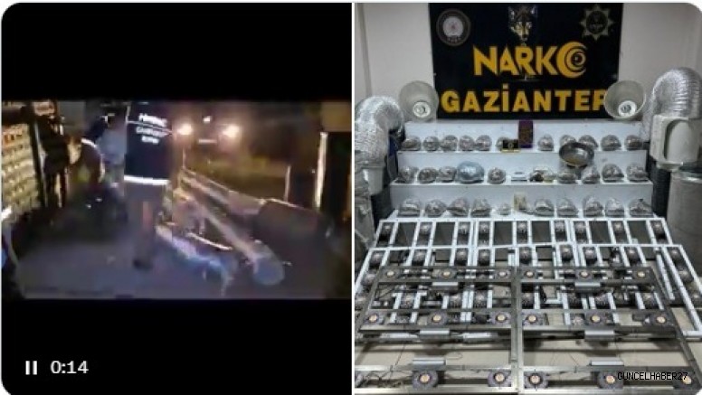 Gaziantep’te Uyuşturucu Operasyonu: 3 Tutuklama