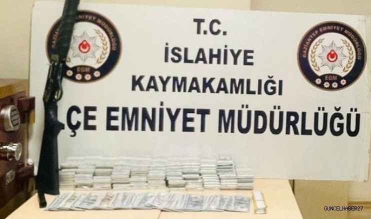 Gaziantep’te 1 Milyon 100 bin sahte dolar ele geçirildi