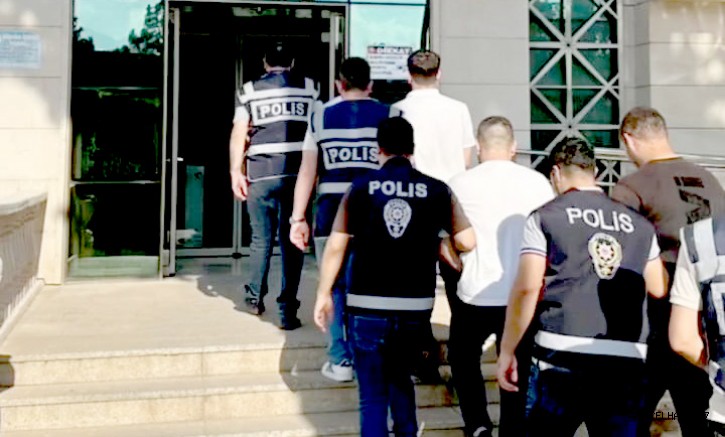 Havaya ateş eden 7 şüpheli gözaltına alındı