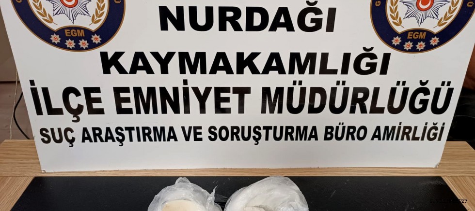 Gaziantep’te uyuşturucu operasyonu: 1 gözaltı