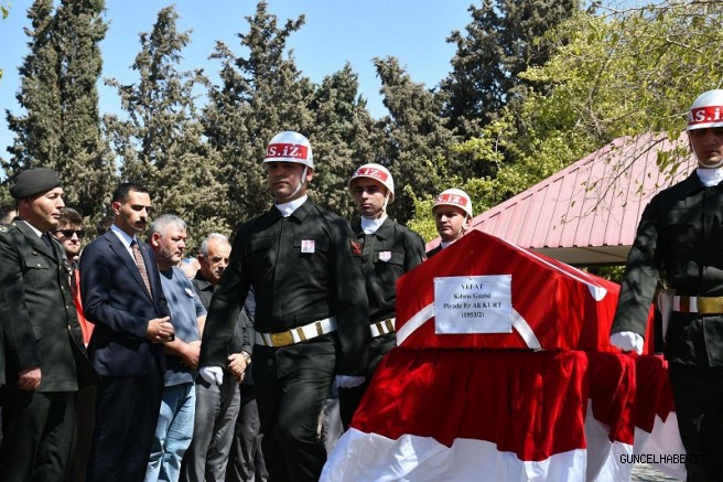 Kıbrıs gazisi Kurt, son yolculuğuna uğurlandı